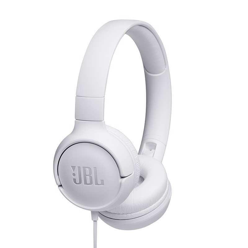 JBL Tune 500 Auricolare Cablato A Padiglione Musica e Chiamate Bianco