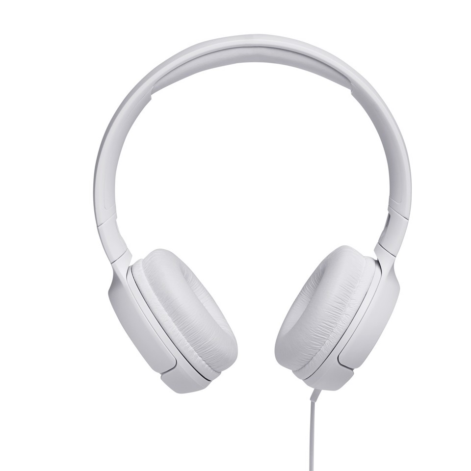JBL Tune 500 Auricolare Cablato A Padiglione Musica e Chiamate Bianco