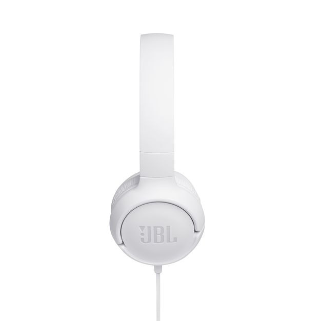 JBL Tune 500 Cuffia Padiglione auricolare Connettore 3.5 mm Bianco
