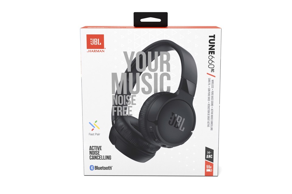 JBL Tune 660 NC Cuffie Wireless A Padiglione MUSICA Bluetooth Nero