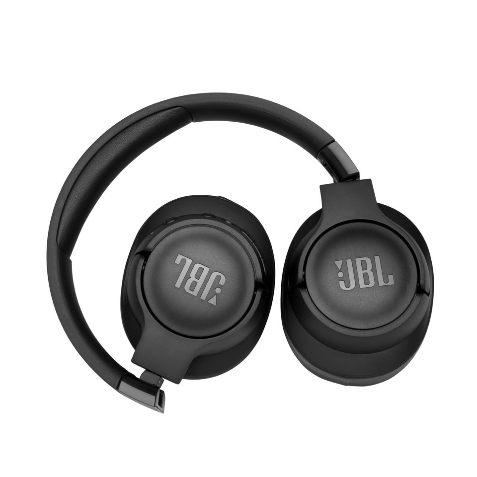 JBL Tune 760 NC, Cuffie Over-Ear Wireless Bluetooth con Cancellazione Attiva del Rumore, Nero