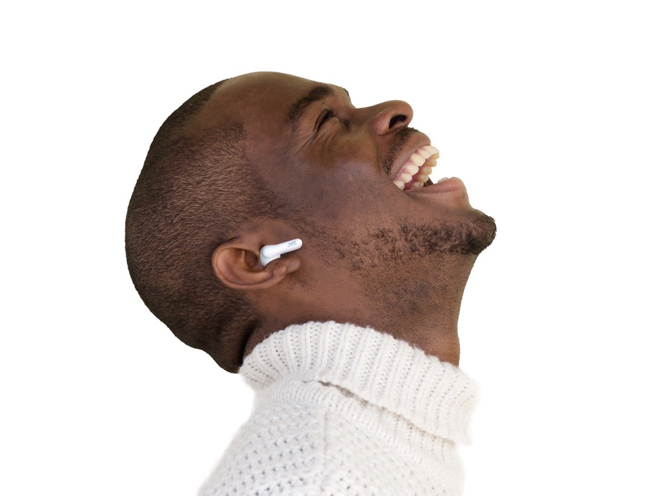 JVC HA-A3T Auricolare True Wireless Stereo (TWS) In-ear Musica e Chiamate Bluetooth Bianco