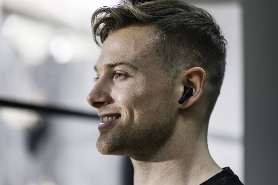 JVC HA-A3T Auricolare True Wireless Stereo (TWS) In-ear Musica e Chiamate Bluetooth Nero