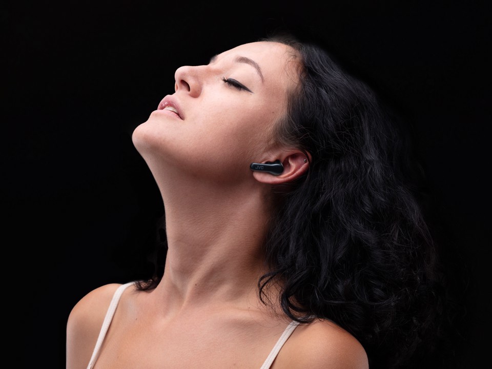 JVC HA-A3T Auricolare True Wireless Stereo (TWS) In-ear Musica e Chiamate Bluetooth Nero