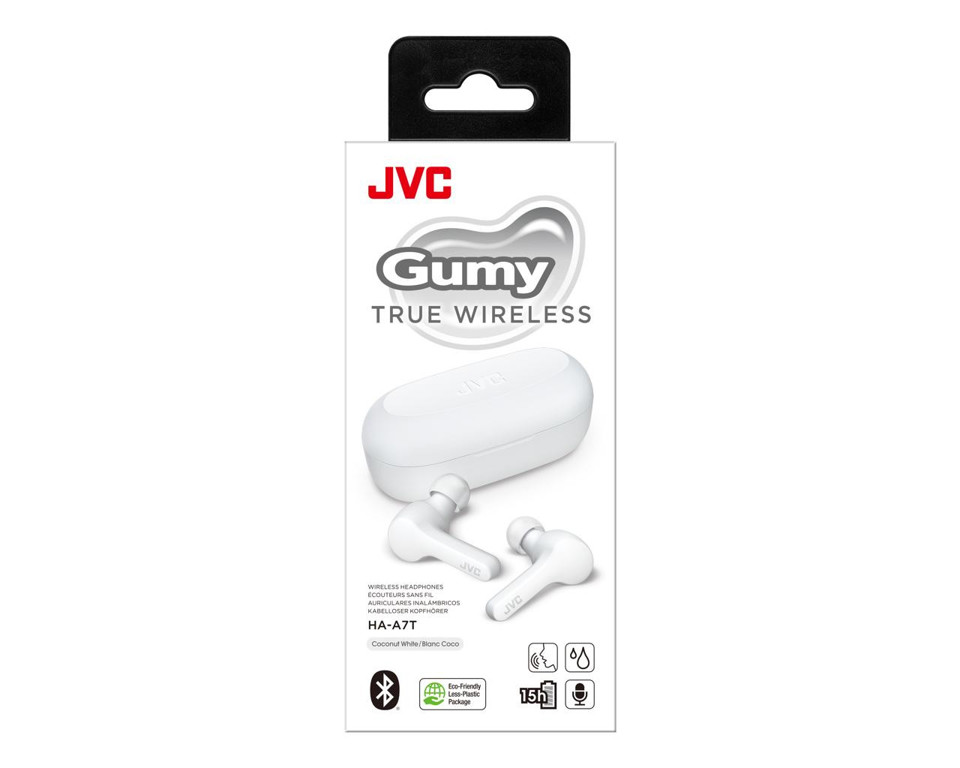 JVC HA-A7T-W Cuffia Auricolare Micro-USB Bluetooth Bianco
