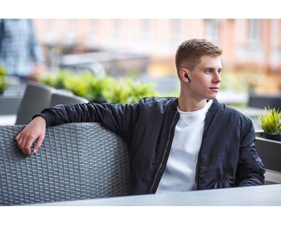 JVC HA-A8T-B Cuffie True Wireless Stereo (TWS) In-ear MUSICA Bluetooth Nero