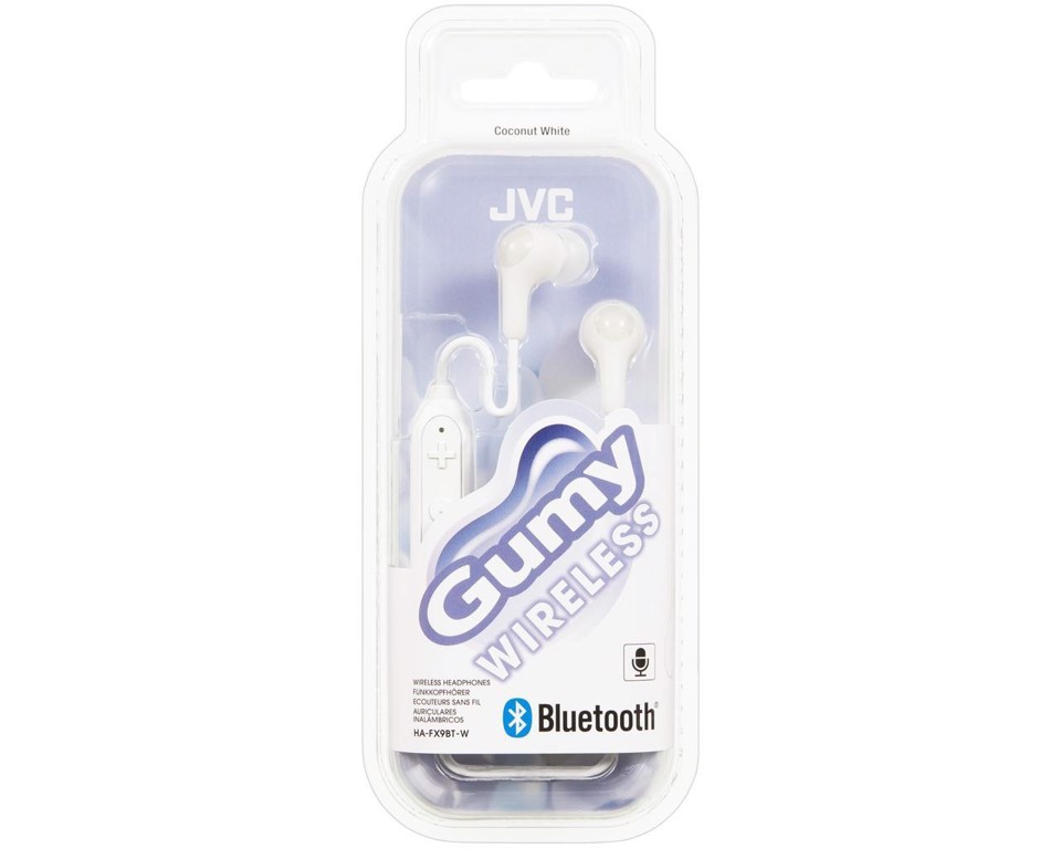 JVC HA-FX9BT Auricolare Wireless In-ear Musica e Chiamate Micro-USB Bluetooth Bianco