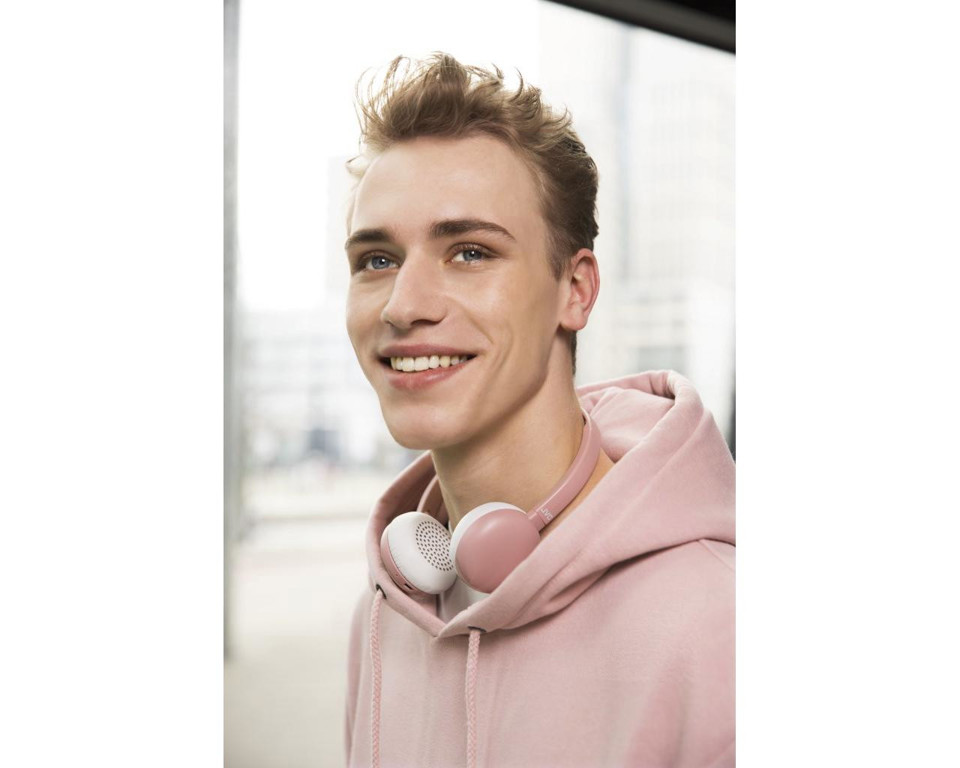 JVC HA-S20BT-P-E Cuffia Padiglione auricolare Bluetooth Rosa