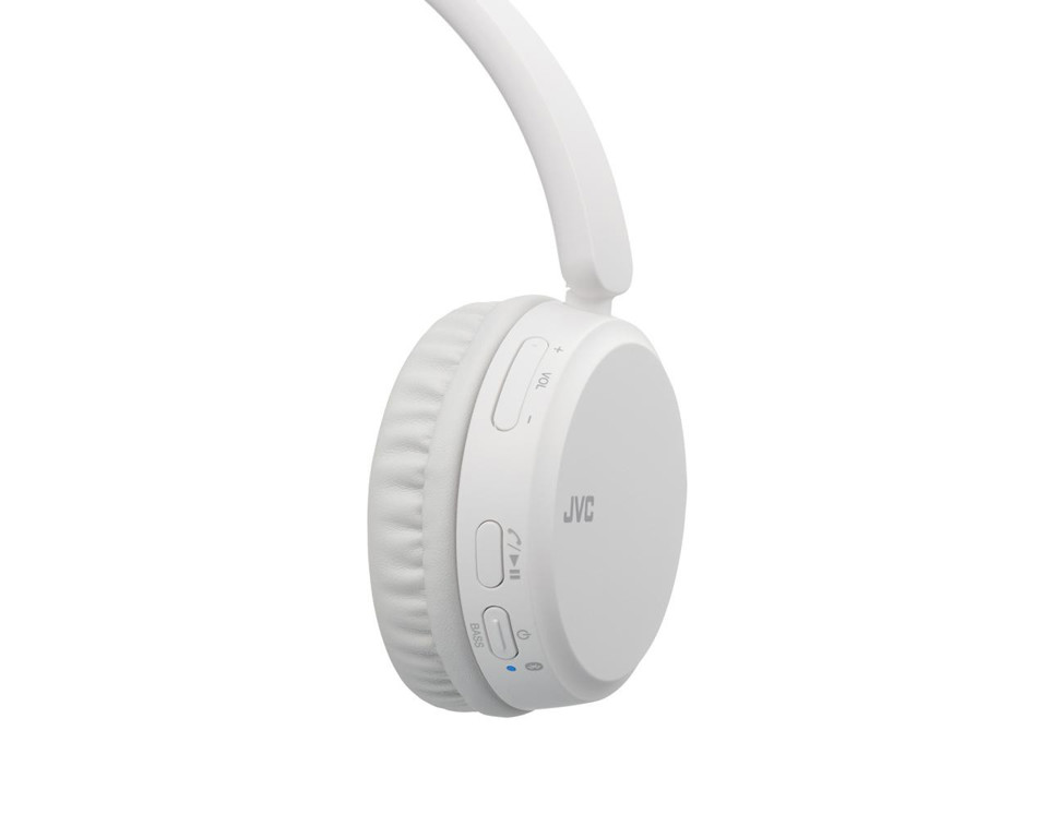 JVC HA-S35BT Cuffia Padiglione auricolare Micro-USB Bluetooth Bianco