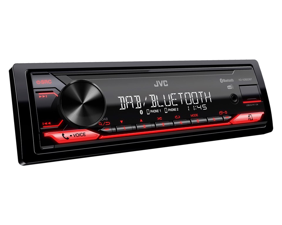 JVC KD-X282DBT Nero 200 W Bluetooth