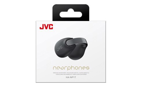 JVC Nearphone Auricolare True Wireless Stereo (TWS) In-ear Musica e Chiamate Bluetooth Nero
