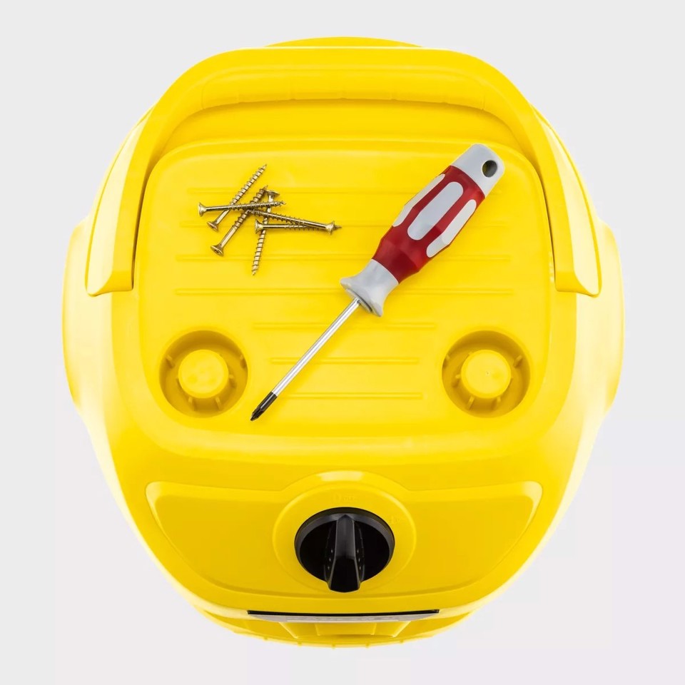 Kärcher WD 2 Plus V-12/4/18 12 L Aspiratore a cilindro Secco e bagnato 1000 W Sacchetto per la polvere