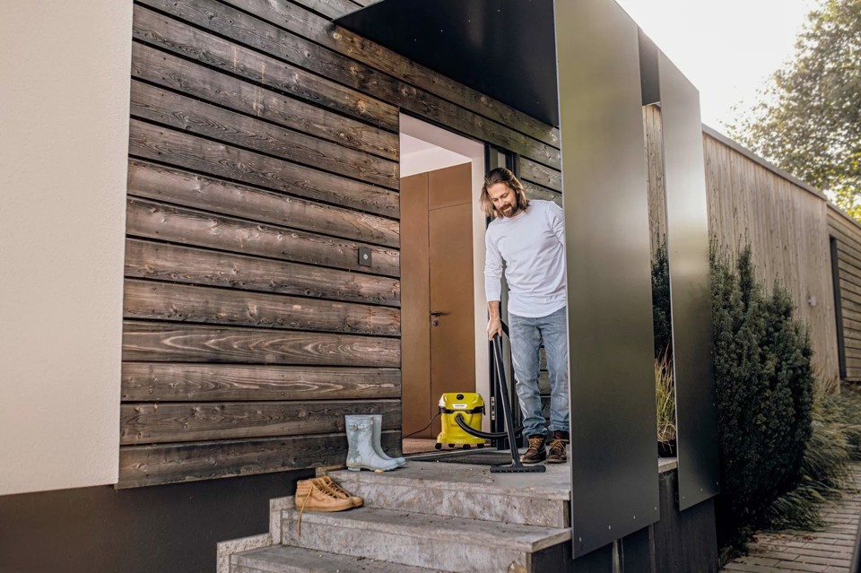 Kärcher WD 2 Plus V-12/4/18 12 L Aspiratore a cilindro Secco e bagnato 1000 W Sacchetto per la polvere