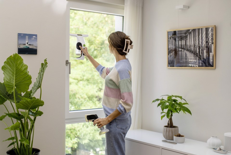 Kärcher WV 1 Compact Care pulitore di finestra elettrico 0,1 L Bianco