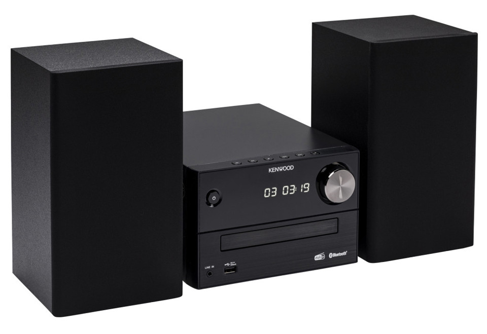 Kenwood Electronics M-420DAB set audio da casa Microsistema audio per la casa 14 W Nero