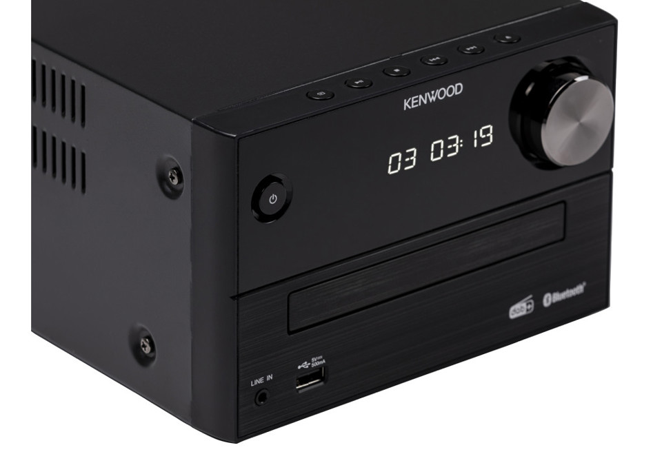 Kenwood Electronics M-420DAB set audio da casa Microsistema audio per la casa 14 W Nero