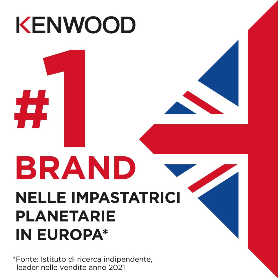 Kenwood KVC65.001SI Titanium Chef Baker Planetaria