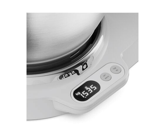 Kenwood Titanium Chef Baker XL Lite - Impastatrice planetaria, 3 ganci e fruste,1200W, 7L, Bianco (KVL65.001WH)