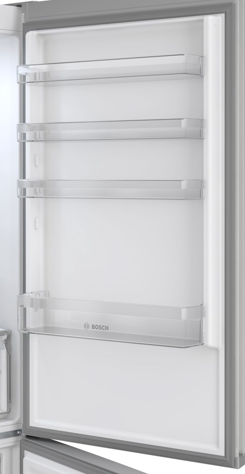 KGN492LAF Serie 4 Frigorifero Combinato da libera installazione 203 x 70 cm Metal look Classe A