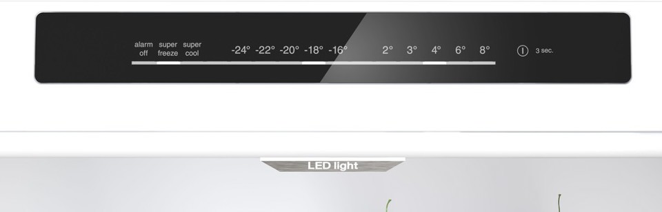KGN492LAF Serie 4 Frigorifero Combinato da libera installazione 203 x 70 cm Metal look Classe A
