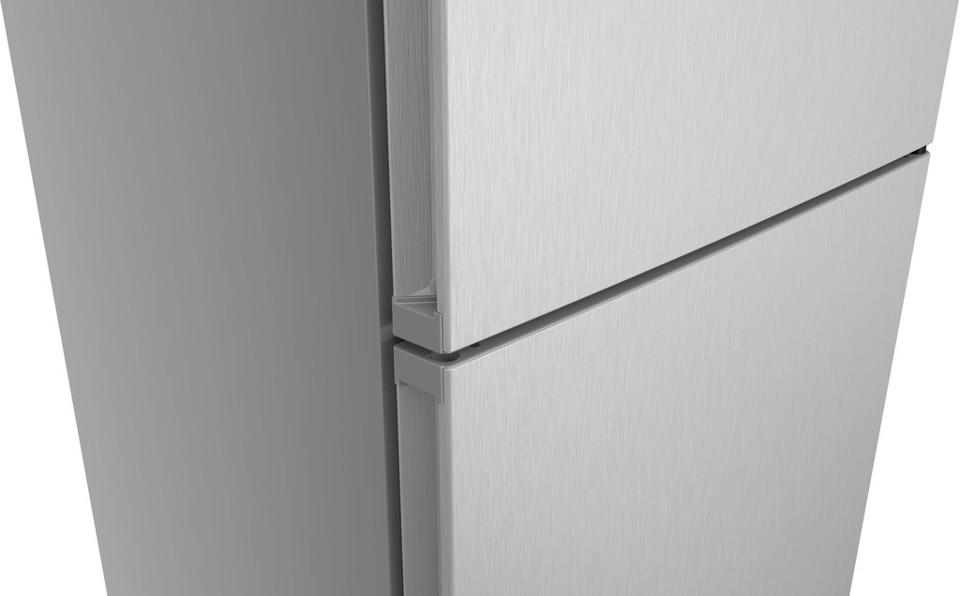 KGN492LAF Serie 4 Frigorifero Combinato da libera installazione 203 x 70 cm Metal look Classe A