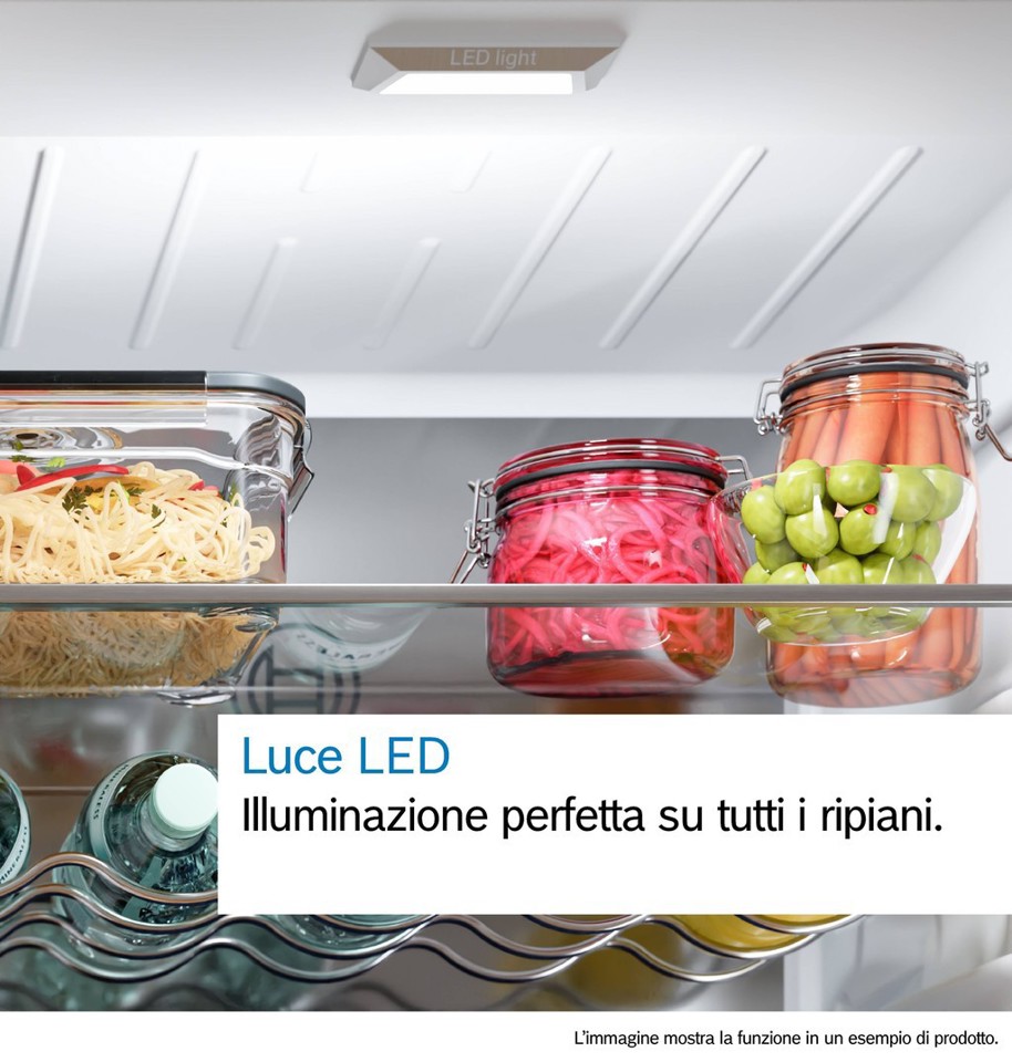 KGN492LCF Serie 4 Frigorifero Combinato da libera installazione 203 x 70 cm Metal look Classe C