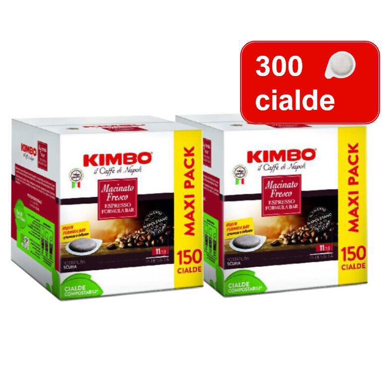 Kimbo Cialde caffè macinato fresco PACK 300 pz
