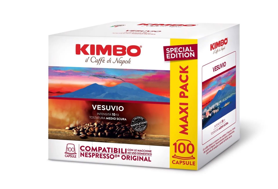 Kimbo NESVESUVIO100 Capsule caffè nespresso vesuvio 100 pz