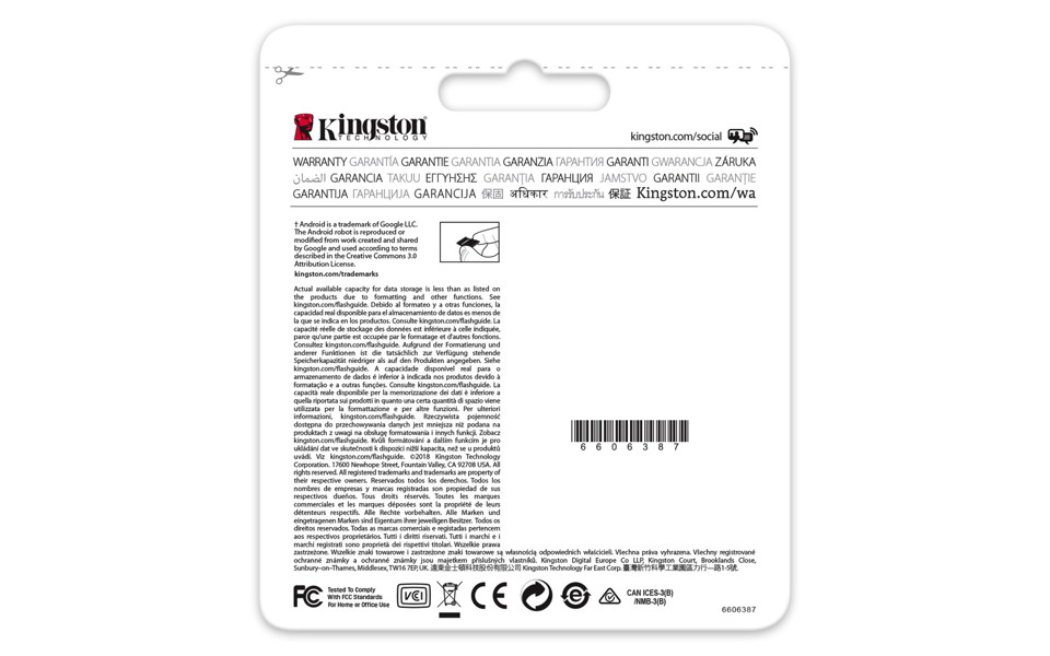 Kingston Technology Canvas Select memoria flash 16 GB MicroSDHC UHS-I Classe 10
