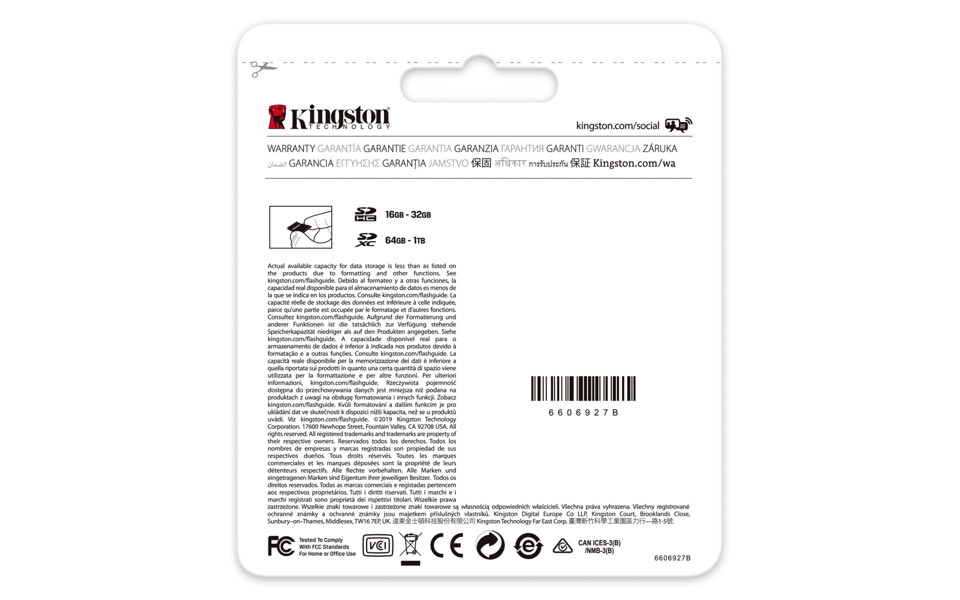 Kingston Technology Canvas Select Plus memoria flash 32 GB SDHC UHS-I Classe 10