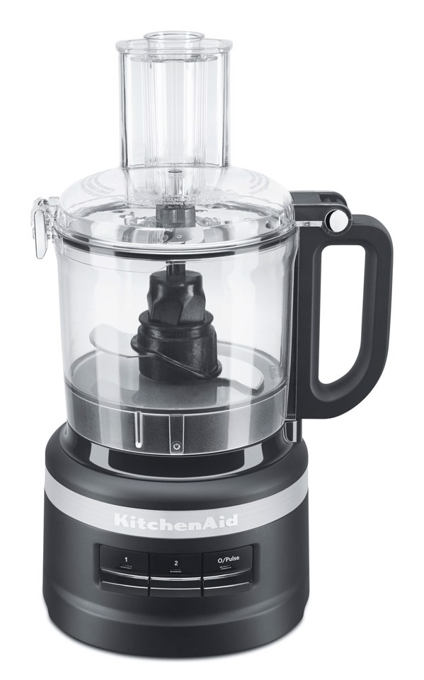 KitchenAid 5KFP0719EBM robot da cucina 250 W 1,7 L Nero, Acciaio inox