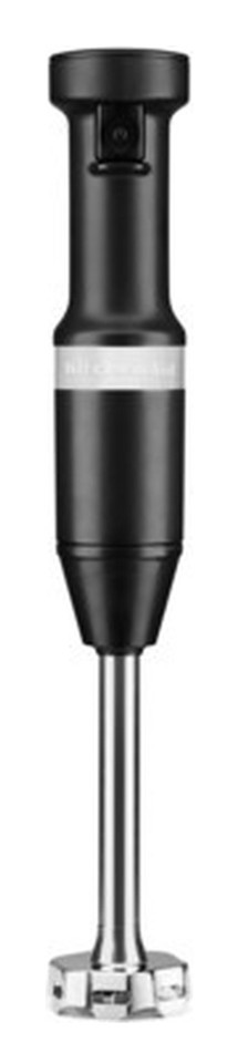KitchenAid 5KHBV83EBM Frullatore ad immersione 180 W Nero, Acciaio inox