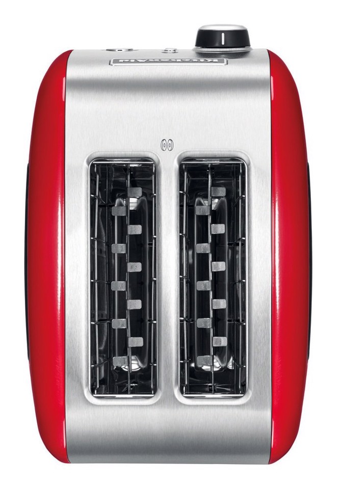 KitchenAid 5KMT221 2 fetta/e 1100 W Rosso, Acciaio inossidabile