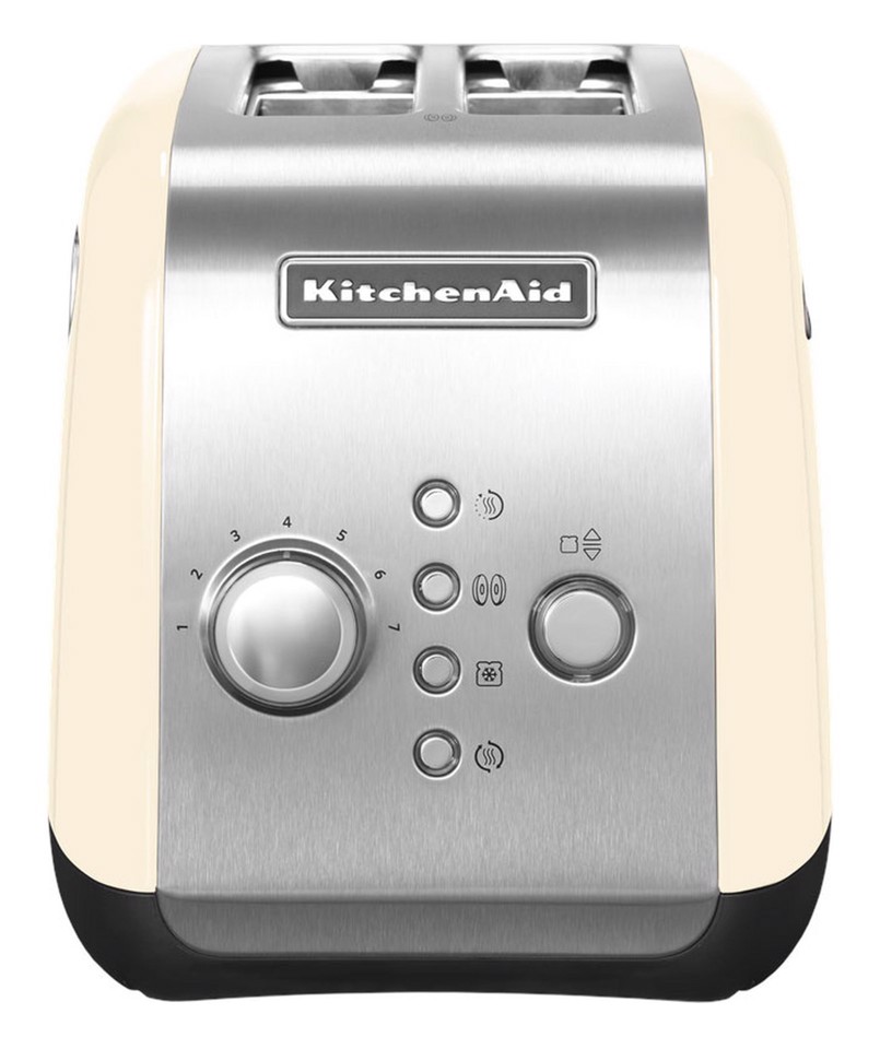 KitchenAid 5KMT221EAC 7 2 fetta/e 1100 W Nero, Crema, Acciaio inox