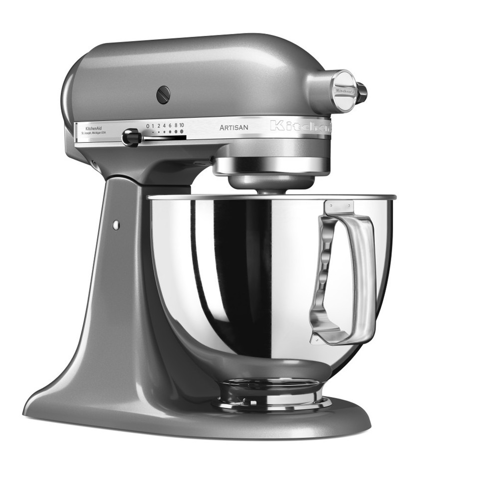 KitchenAid 5KSM125ECU robot da cucina 300 W 4,8 L Argento