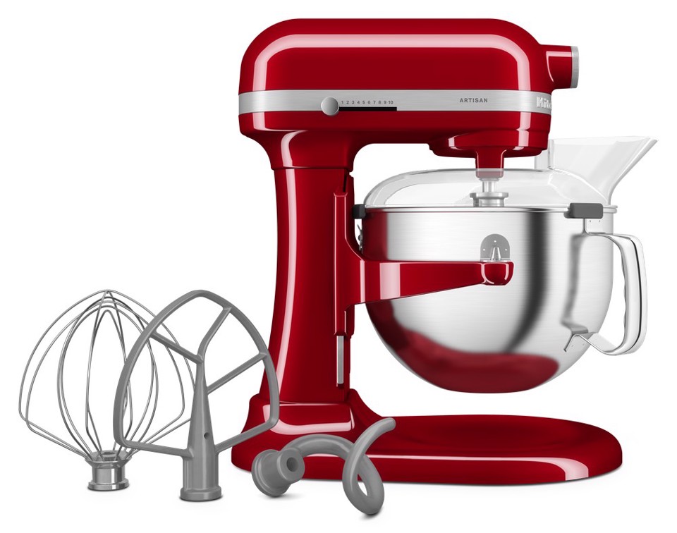 KitchenAid 5KSM60SPXEER Sbattitore con base 325 W Rosso