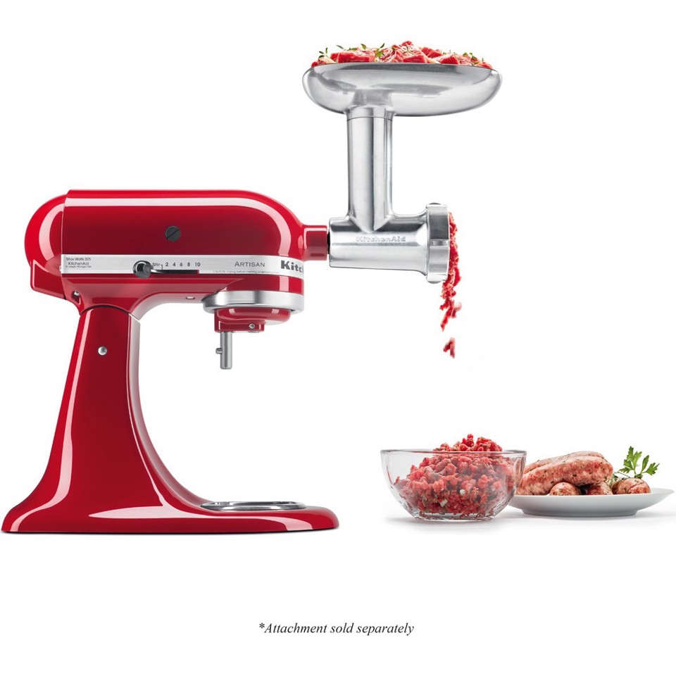 KitchenAid 5KSMMGA  Tritacarne e insaccatrice in metallo x impastatore
