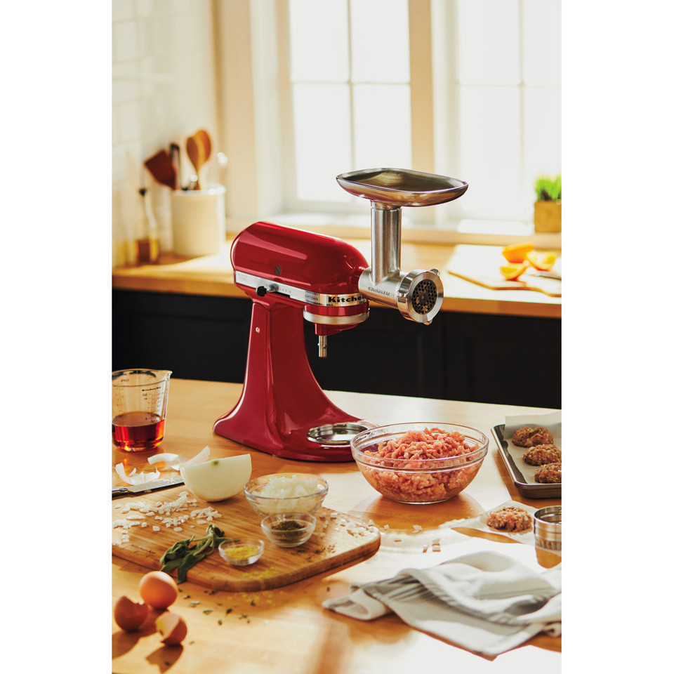 KitchenAid 5KSMMGA  Tritacarne e insaccatrice in metallo x impastatore