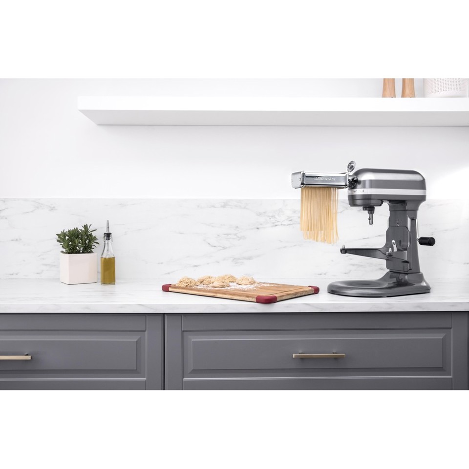 KitchenAid 5KSMPRA accessorio Sfogliatrice a 3 pezzi con set per tagliare la pasta