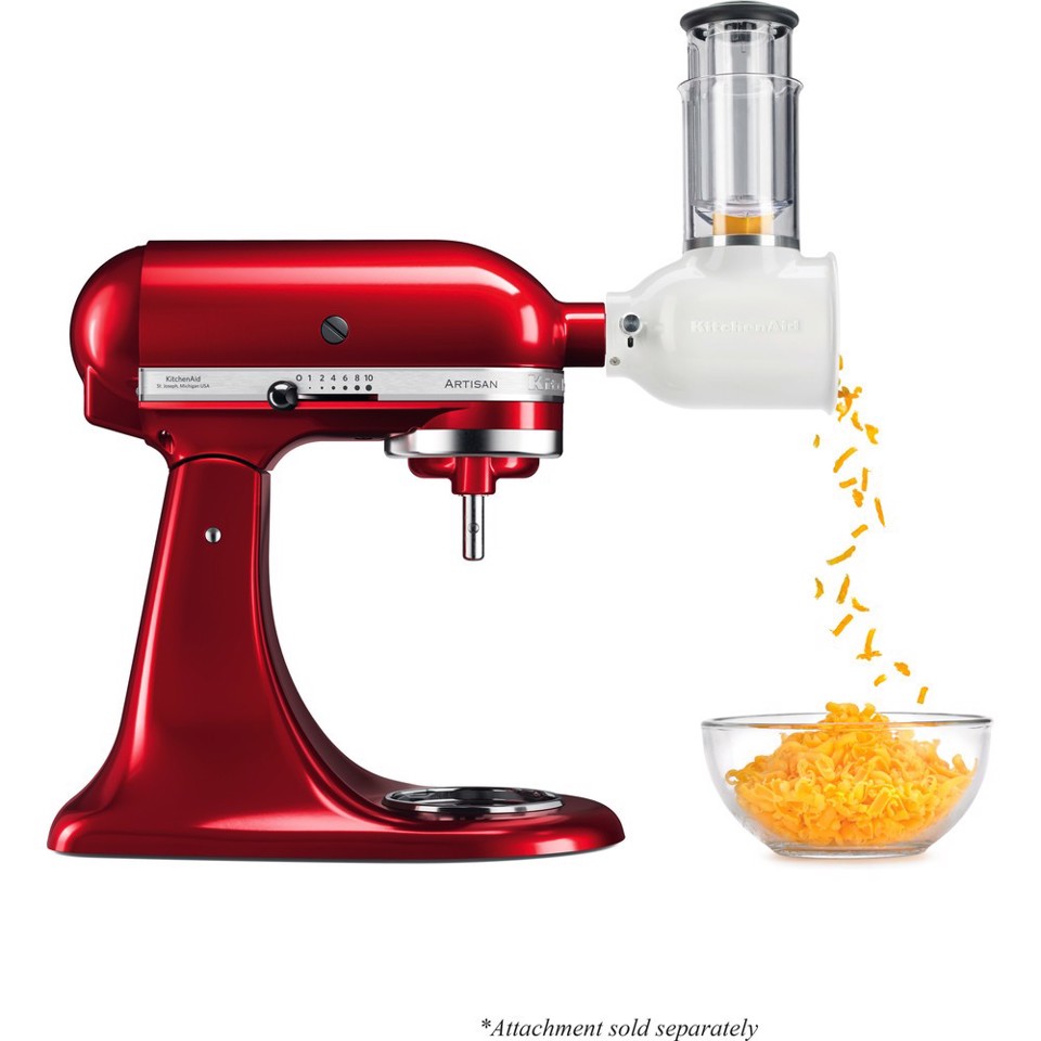 KitchenAid 5KSMVSA Affettaverdure e Grattugia, tritatutto per impastatore Artisan