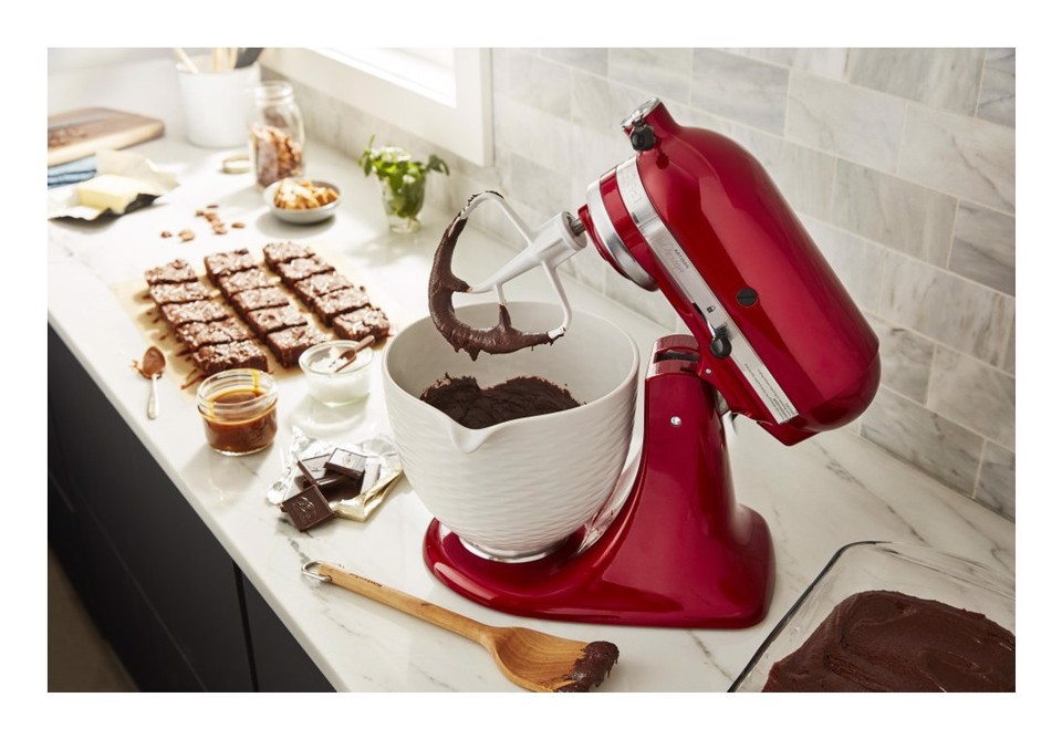 KitchenAid Artisan Sbattitore con base 300 W Rosso