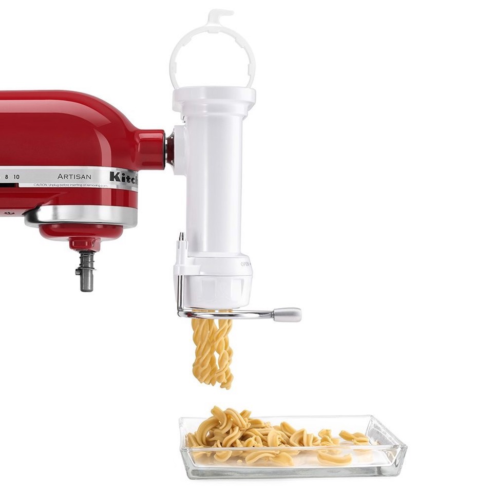 KitchenAid Accessorio pressa per pasta corta da Gourmet, 6 tipi di pasta
