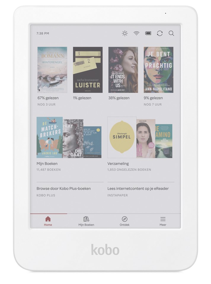 Kobo Clara Colour lettore e-book Touch screen 16 GB Wi-Fi Bianco