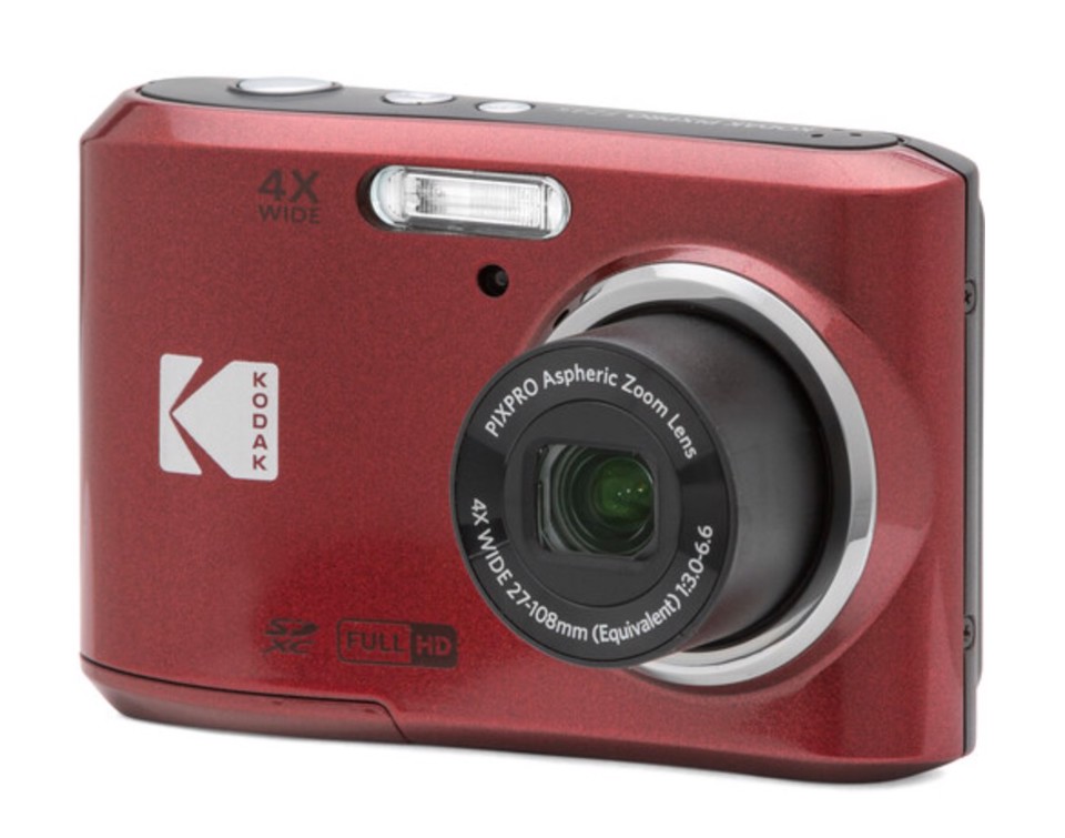 Kodak PIXPRO FZ45 1/2.3" Fotocamera compatta 16 MP CMOS 4608 x 3456 Pixel Rosso