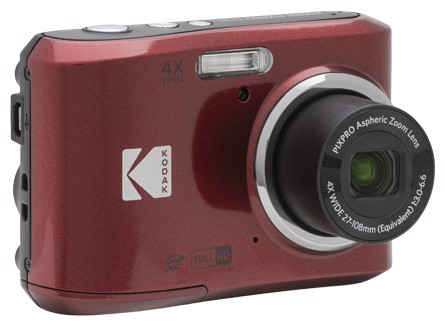 Kodak PIXPRO FZ45 1/2.3" Fotocamera compatta 16 MP CMOS 4608 x 3456 Pixel Rosso