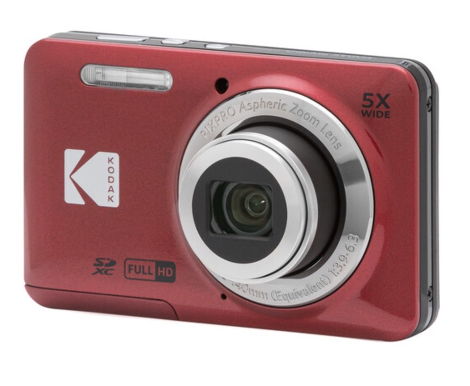 Kodak PIXPRO FZ55 1/2.3" Fotocamera compatta 16 MP CMOS 4608 x 3456 Pixel Rosso