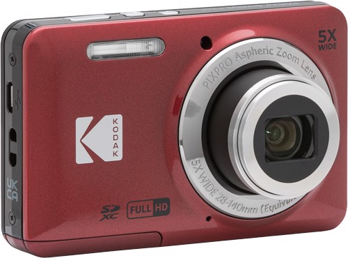 Kodak PIXPRO FZ55 1/2.3" Fotocamera compatta 16 MP CMOS 4608 x 3456 Pixel Rosso