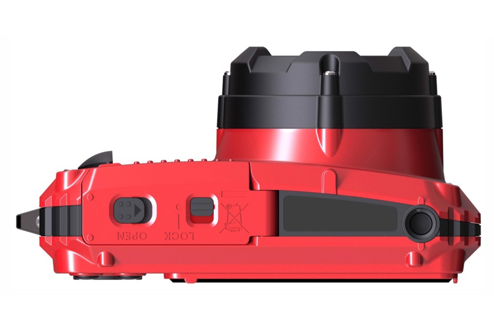 Kodak PIXPRO WPZ2 1/2.3" Fotocamera compatta 16,76 MP BSI CMOS 4608 x 3456 Pixel Rosso