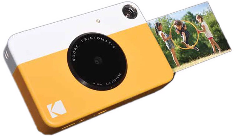 Kodak Printomatic 50,8 x 76,2 mm Bianco, Giallo