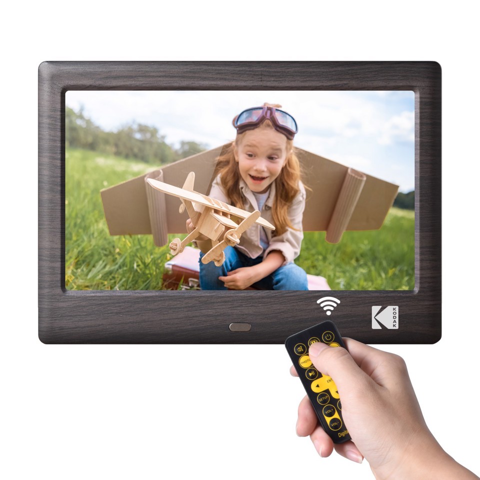 Kodak RDPF708C cornice per foto digitali Grigio 17,8 cm (7")